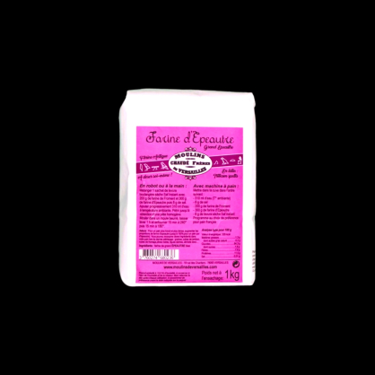 Farine d’épeautre 1kg Moulin de Versailles  Farines, sucres et aides à la pâtisserie