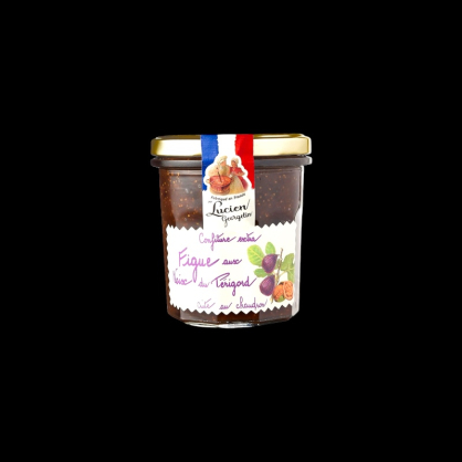 Confiture extra de figues aux noix 350g Lucien Georgelin  Confitures