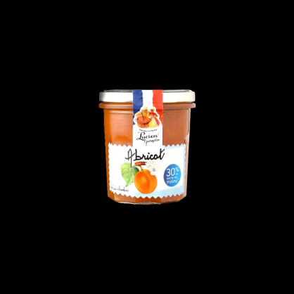 Confiture gourmande légère abricot 320g Lucien Georgelin  Confitures