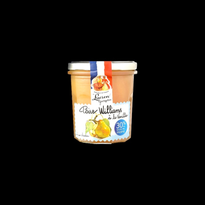 Confiture gourmande légère poire williams 320g Lucien Georgelin  Confitures