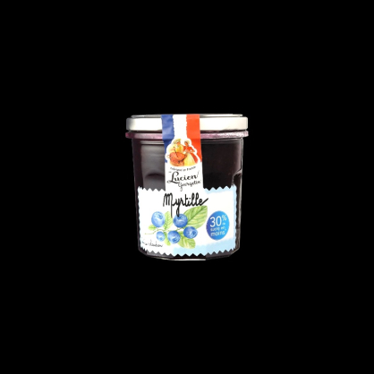 Confiture gourmande légère myrtille 320g Lucien Georgelin  Confitures
