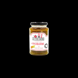 Confiture rhubarbe 315g Ptites Tartines  Confitures