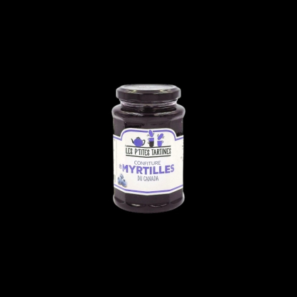 Confiture myrtille du Canada 315g Ptites Tartines  Confitures