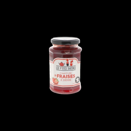 Confiture fraise de Dordogne 315g Ptites Tartines  Confitures