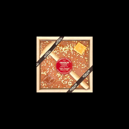 Chocolat à casser lait caramel salé 350g Le Comptoir de Mathilde  Chocolat à casser