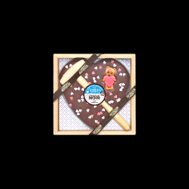 Chocolat à casser coeur chocolat noir 300g Le Comptoir de Mathilde  Chocolat à casser