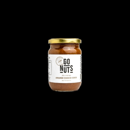 Pâte à tartiner amandes choco-coco 280g Go Nuts  Pâtes à tartiner