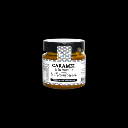 Pâte à tartiner caramel vanille 120g Mademoiselle Breizh  Caramel à tartiner