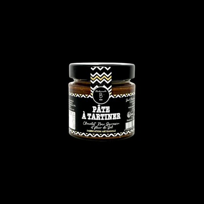 Pâte à tartiner chocolat noir sarrasin et fleur de sel 220g Mademoiselle Breizh  Pâtes à tartiner