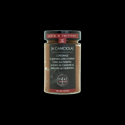 Pâte à tartiner caniciola canistrelli noisettes 220g O Ma Gourmandises  Pâtes à tartiner