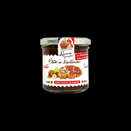 Pâte à tartiner noisette Lot et Garonne 150g Lucien Georgelin  Pâtes à tartiner