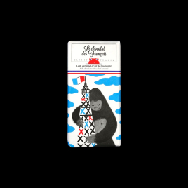 Lait 41% caramel sel de Guérande 80g Le Chocolat des Français  Tablettes de chocolat