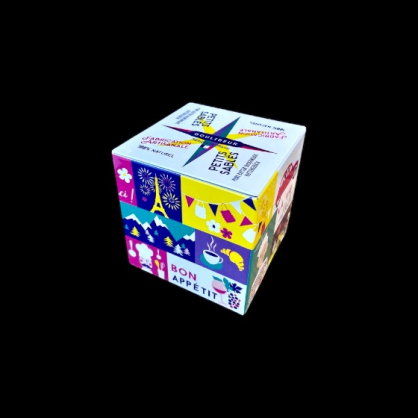 Cube douce France petite galette pur beurre 120g Goulibeur  Galettes et biscottes