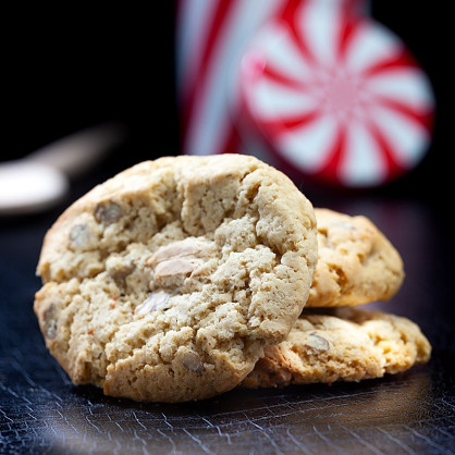 NPT Cookie caramel beurre salé, noix de cajou  Accueil