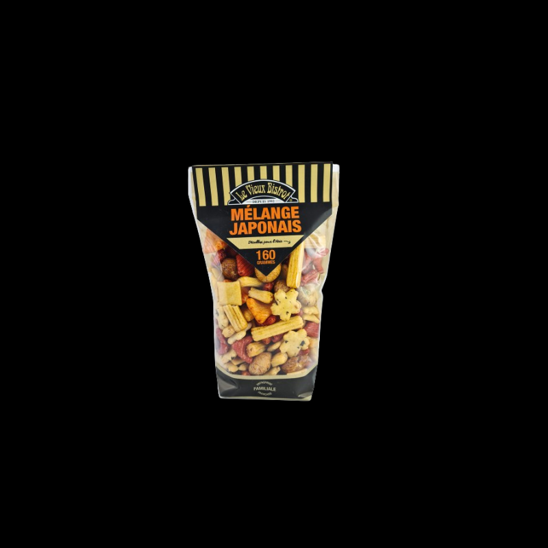 Mélange japonais 160g Le Vieux Bistrot  Fruits secs