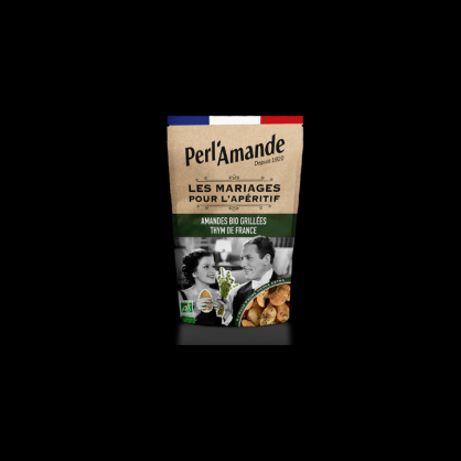 Amandes apéritif thym 100g Perlamande  Fruits secs