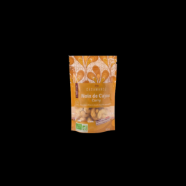Noix de cajou au curry bio 100g Casamance  Fruits secs