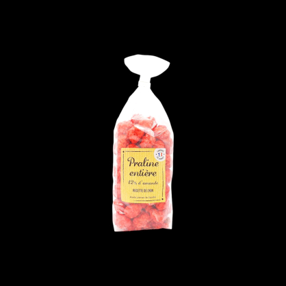 Pralines rouges 12% amandes 370g Agidra  Confiseries