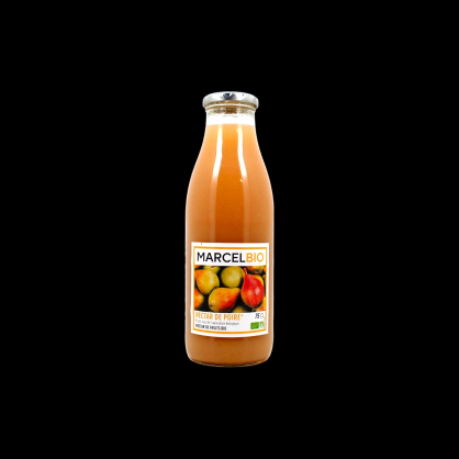 Nectar de poire 75cl Marcel Bio  Jus de fruits