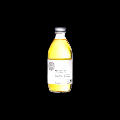 Thé vert citron vert fleur de sureau 33cl Tensai Tea  Thés glacés