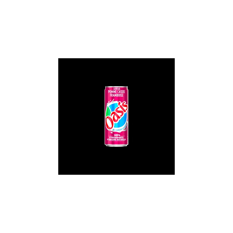 Oasis pomme cassis framboise 33cl  Sodas