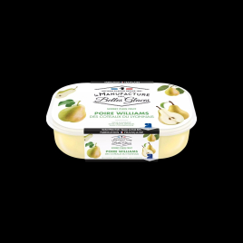 Sorbet plein de fruit poire williams 750ml La Manufacture des Belles Glaces  Sorbet