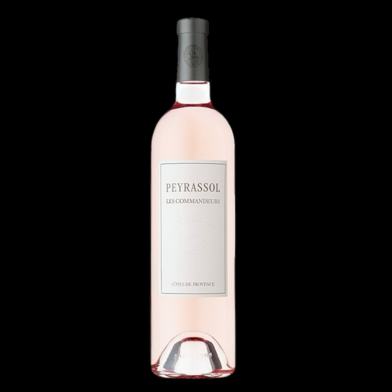 CDP ROSE LES COMMANDEURS 75CL PEYRASSOL  Provence