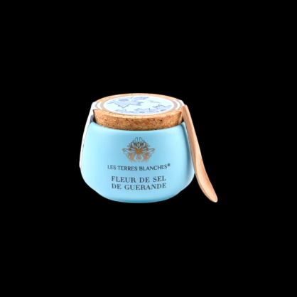 Fleur de sel de Guérande 100g Les Terres Blanches  Sel
