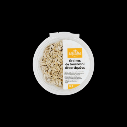 Graine de tournesol décortiquées 150g Agidra  Fruits secs