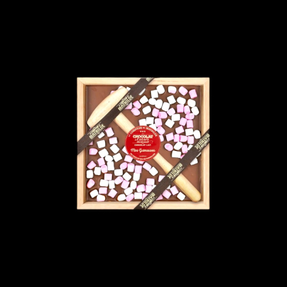 Chocolat à casser lait mini guimauves 350g Le Comptoir de Mathilde  Chocolat à casser