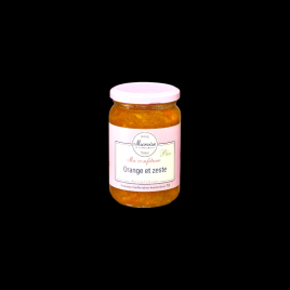 Confiture orange avec zeste bio 350g Muroise  Confitures