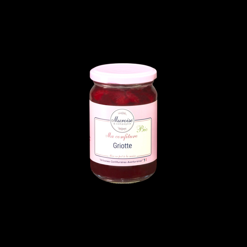 Confiture griotte bio 350g Muroise  Confitures