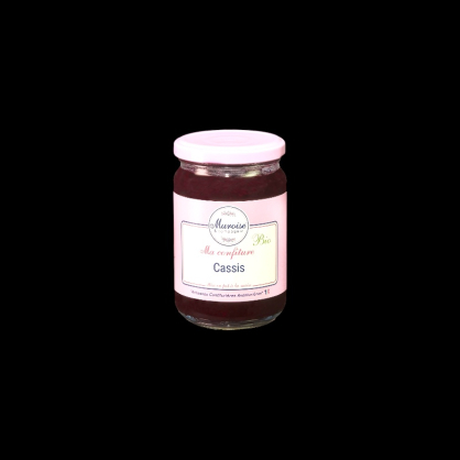 Confiture cassis bio 350g Muroise  Confitures