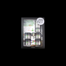 Coffret bar à poivre Savor&Sens  Coffret salé