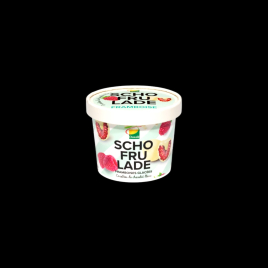 Framboise chocolat blanc 130g Schofrulade  Fruits au chocolat