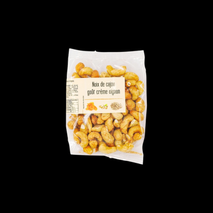 Noix de cajou crème oignon 150g Agidra  Fruits secs