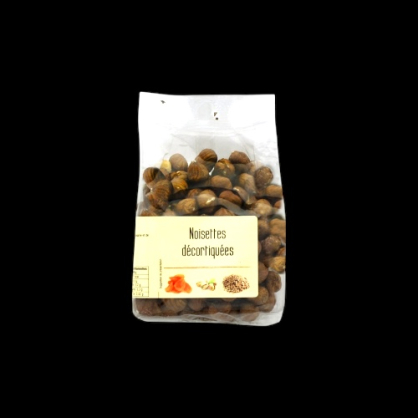 Noisettes décortiquées 170g Agidra  Fruits secs