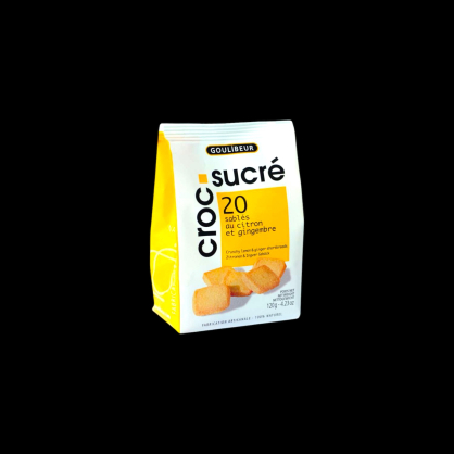 Croc sucré citron 120g Goulibeur  Sablé