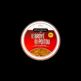 Broyé du Poitou boîte en fer 380g Goulibeur  Sablé
