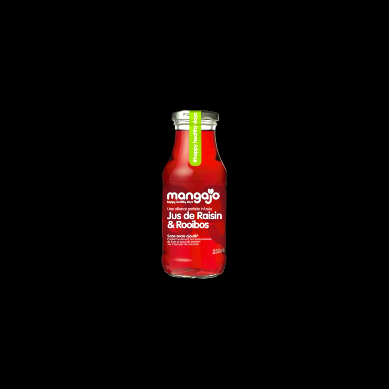 Jus de raisin et rooibos 250ml Mangajo  Jus de fruits