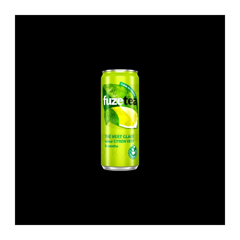 Thé vert menthe citron vert 33cl Fuze Tea  Sodas