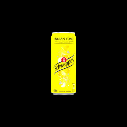 Schweppes Indian tonic 33cl  Limonades, limes et tonics