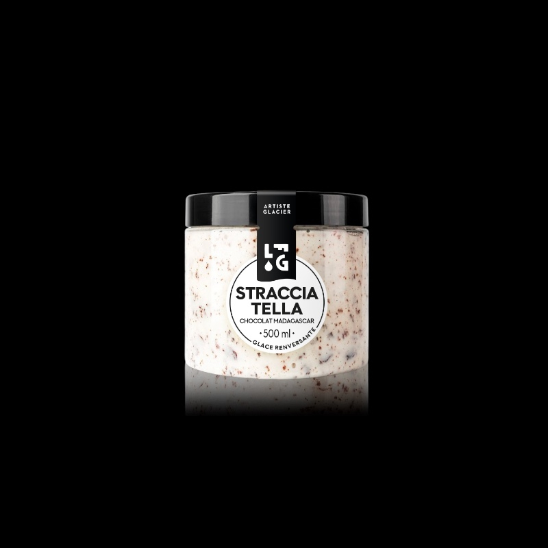 Glace stracciatella 500ml La Fabrique Givrée  Crème glacée
