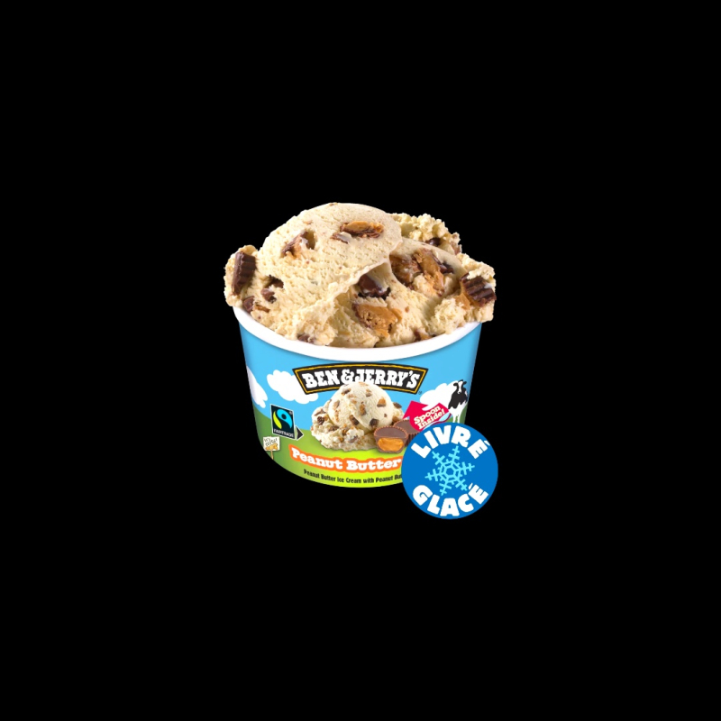 Glace peanut butter 100ml Ben & Jerry’s  Crème glacée