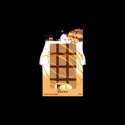 Tablette chocolat original crème bueno 75g Dubaï Chocolate  Tablettes de chocolat