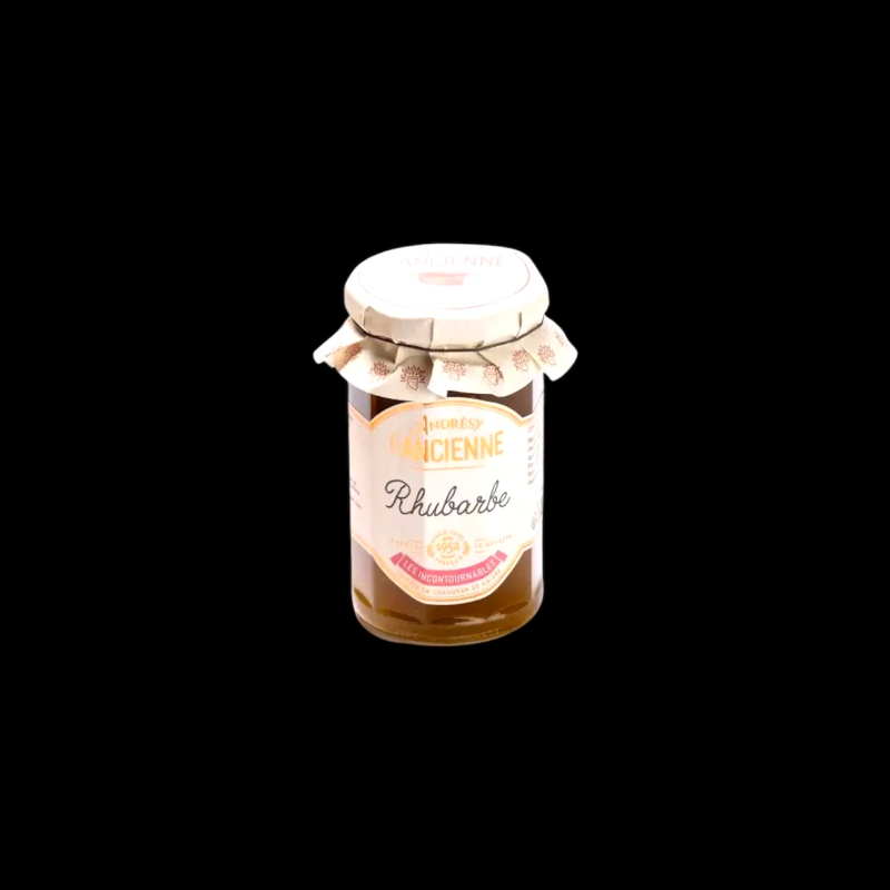Confiture rhubarbe ancienne 270g Maison Andrésy  Confitures