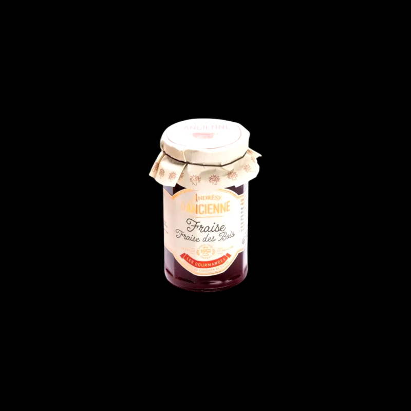 Confiture fraise des bois ancienne 270g Maison Andrésy  Confitures