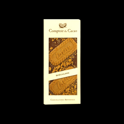 Tablette speculoos lait 90g Comptoir du Cacao  Tablettes de chocolat