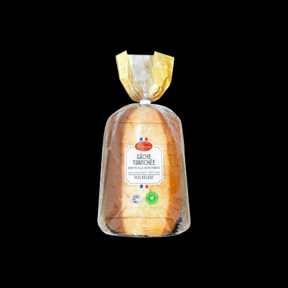 Gâche tranchée pur beurre 500g Fonteneau  Brioches