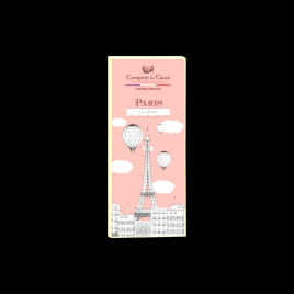 Tablette Eiffel noir 80g Comptoir du Cacao  Tablettes de chocolat